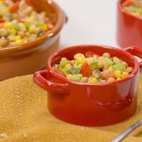 Black Eyed Pea Corn and Rice Salad